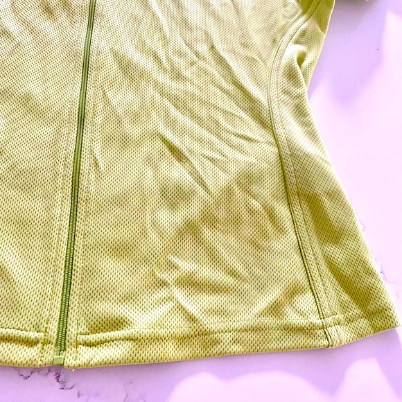 NWT! Bally Lime Green Polo Full Zip Shirt (EU 46) - Picture 3 of 5